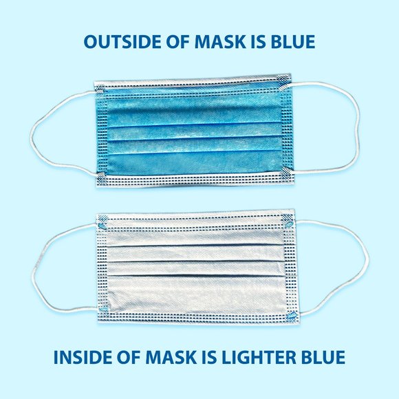 Disposable Protective Face Mask, 50 Per Box - Picture 6 of 7